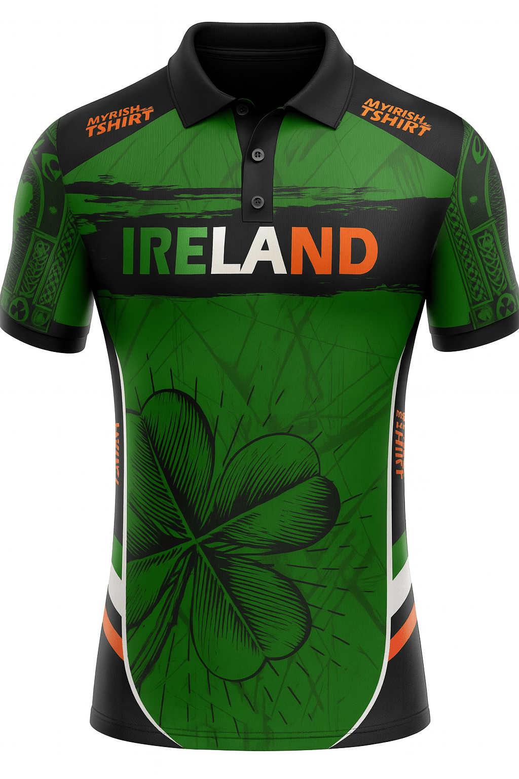 Irish Heritage Polo Shirt-03 - My Irish T-Shirts