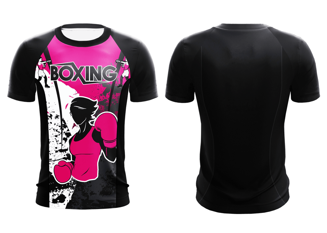Pink Boxing Tops - My Irish T-Shirts