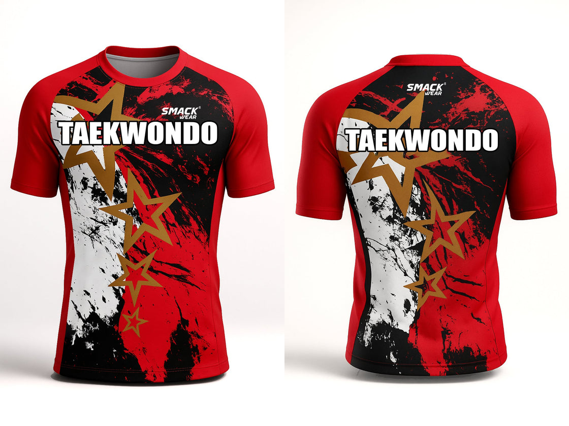 TAEKWONDO TOPS RED 1.0 - My Irish T-Shirts