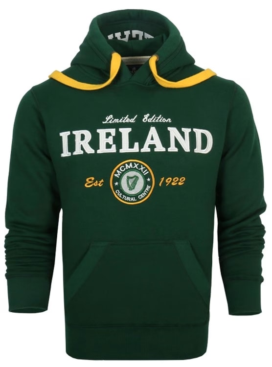 Irish Hoodie Green