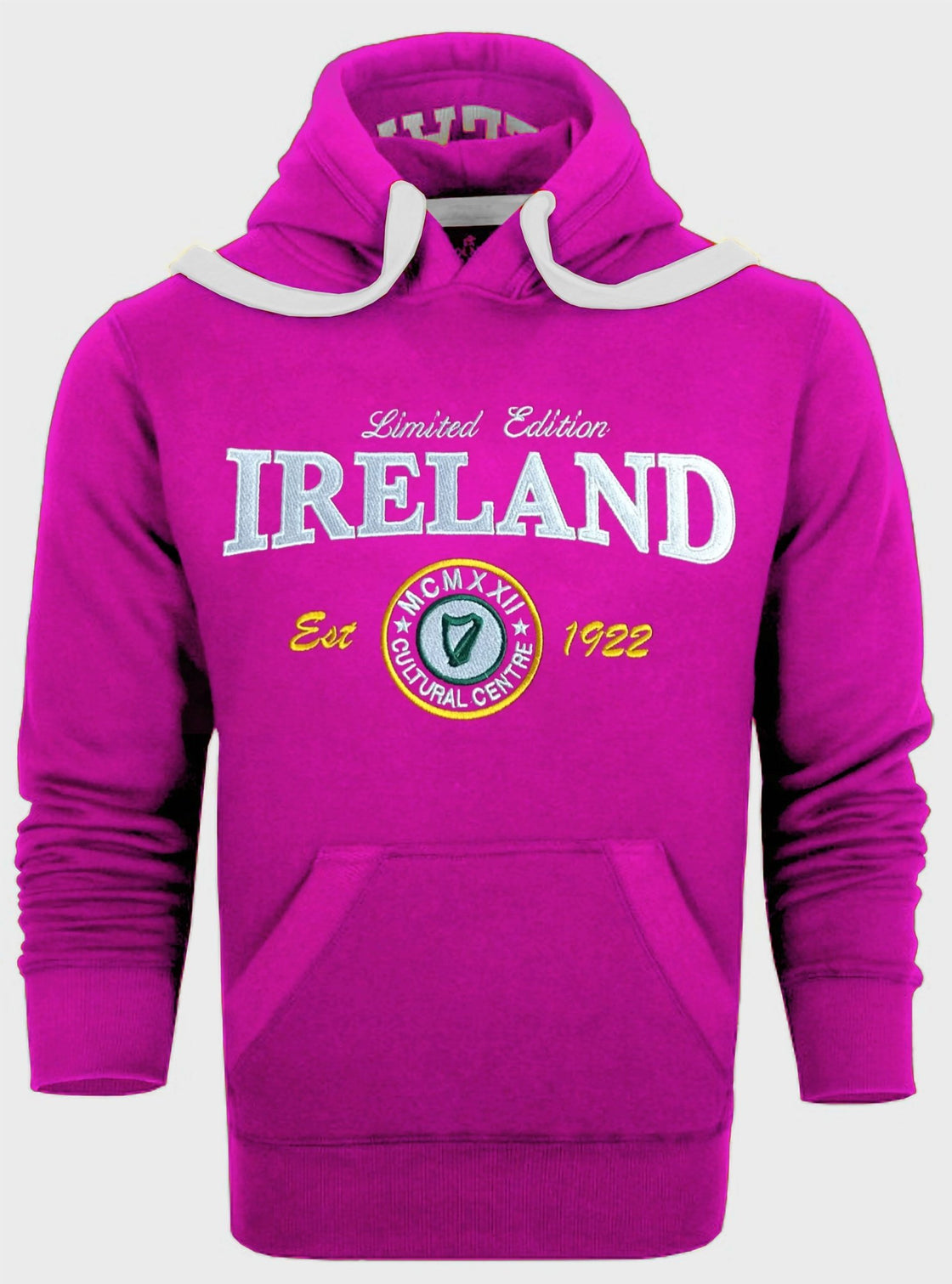Irish Hoodie Pink - My Irish T-Shirts