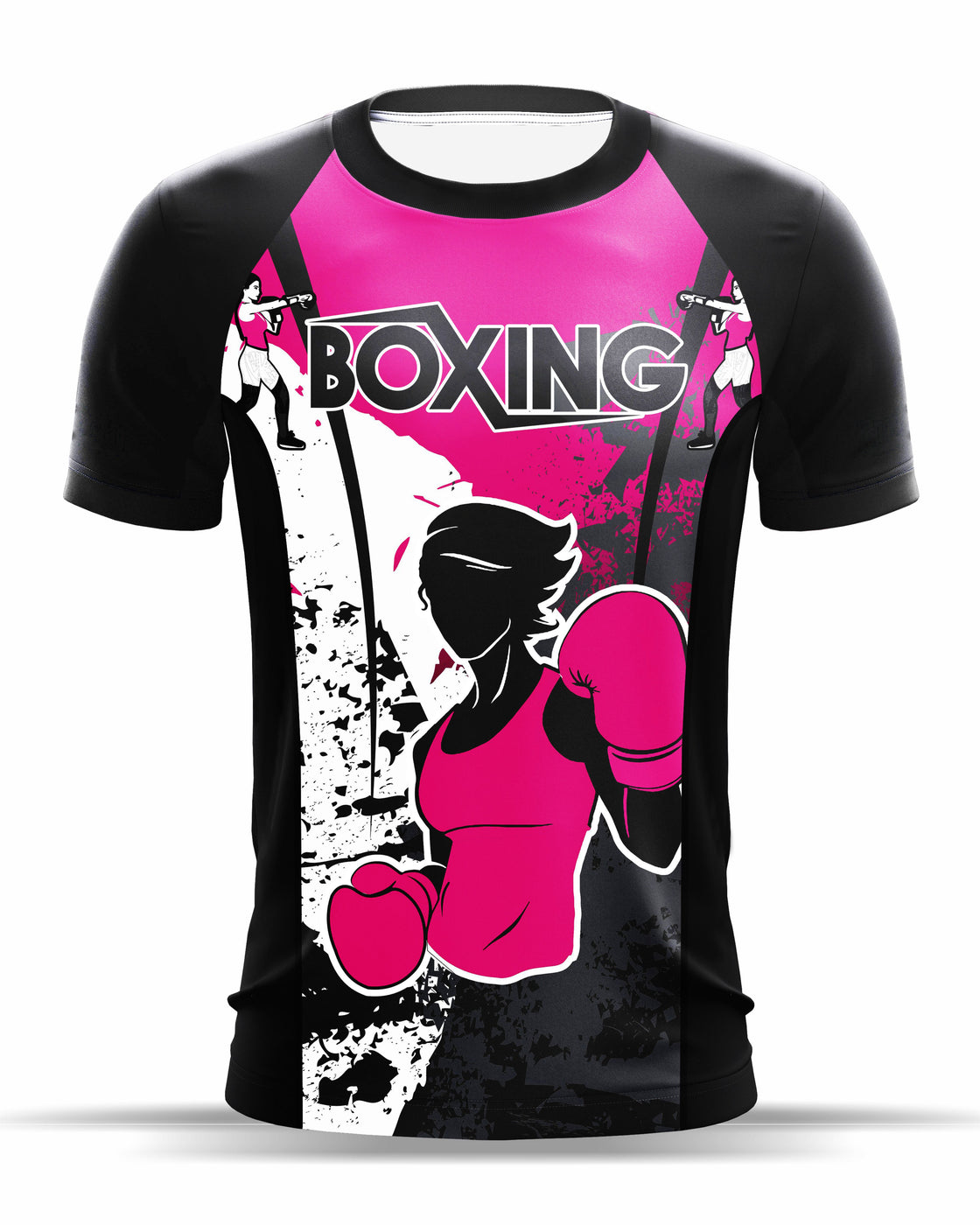 Pink Boxing Tops